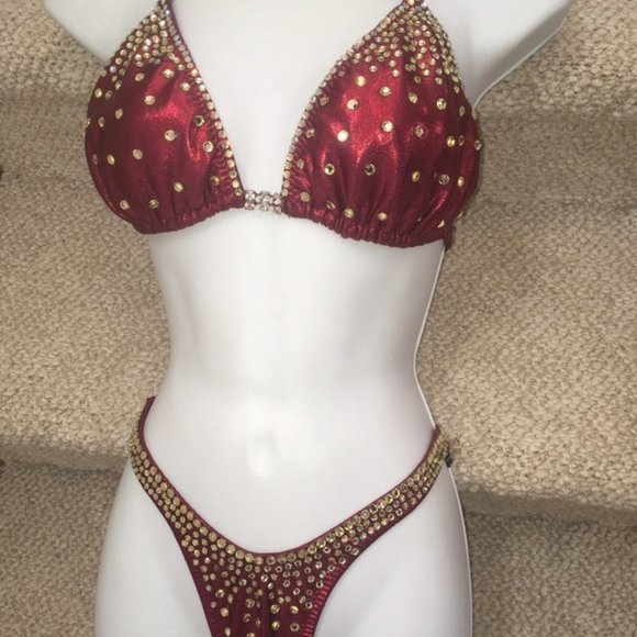 Figure Physique Bodybuilding Competition Suit - Picture 7 of 10